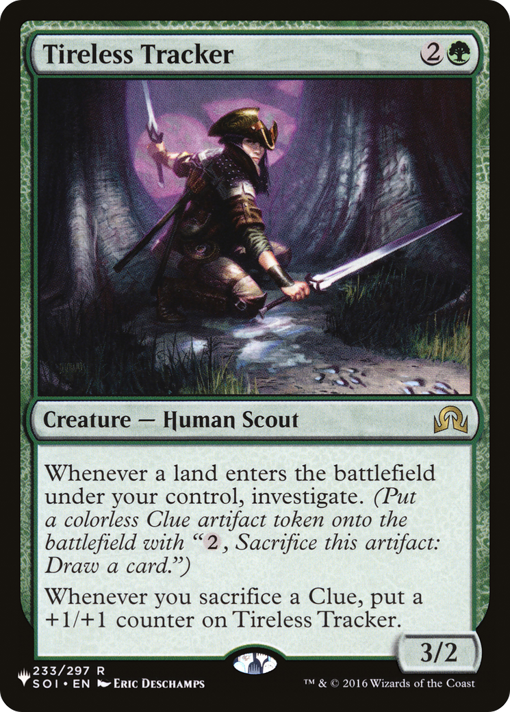 Tireless Tracker  [The List]