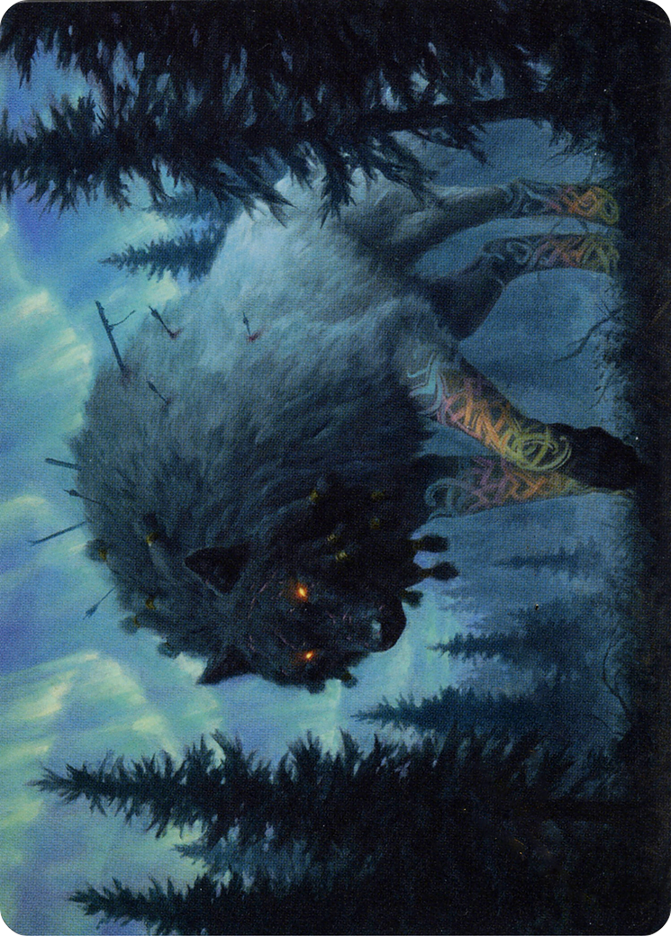 Sarulf, Realm Eater // Sarulf, Realm Eater  [Art Series: Kaldheim] (Borderless)