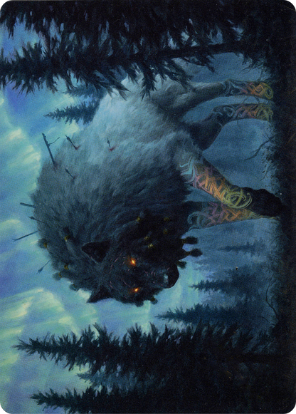 Sarulf, Realm Eater // Sarulf, Realm Eater  [Art Series: Kaldheim] (Borderless)