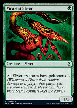 Virulent Sliver [Time Spiral Remastered] Foil