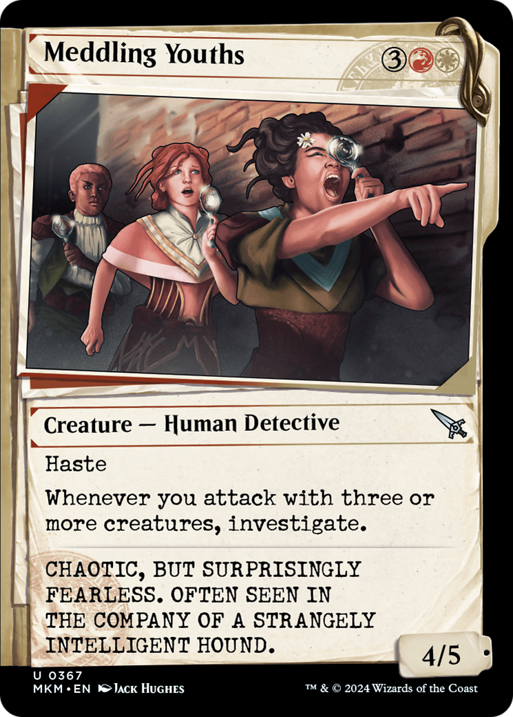 Meddling Youths (Showcase) [Murders at Karlov Manor] Foil