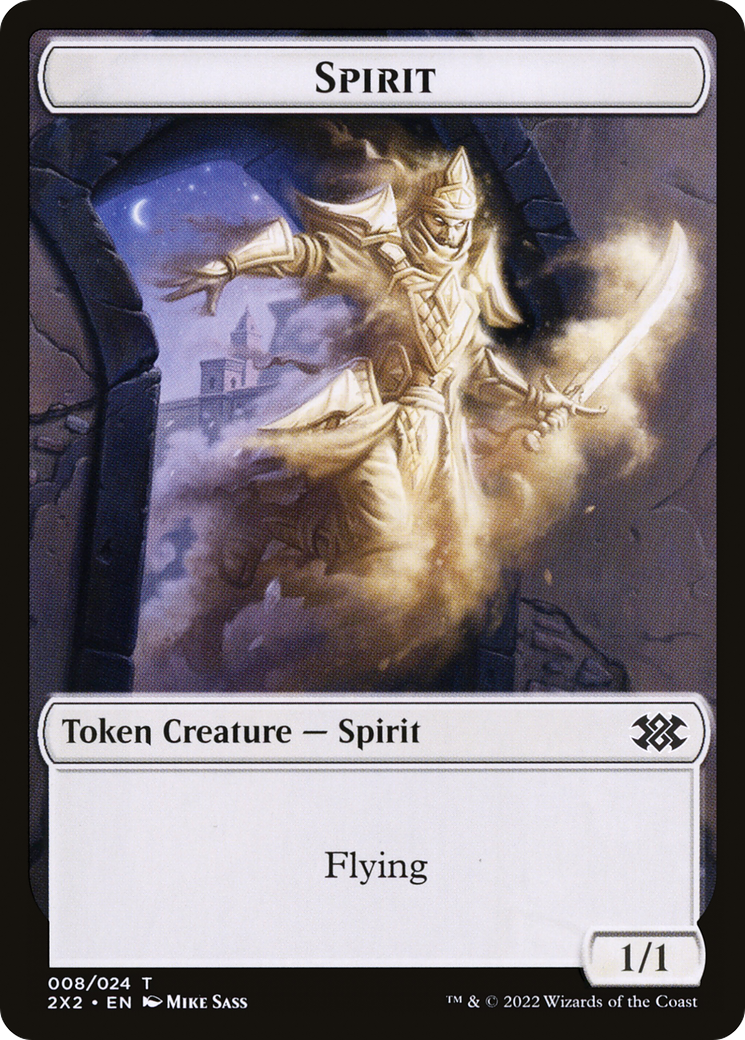 Spirit  [Double Masters 2022 Tokens] Foil