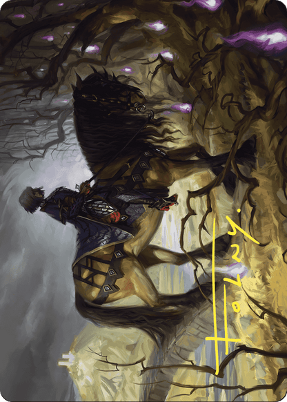 Rowan's Grim Search // Rowan's Grim Search  [Wilds of Eldraine Art Series] (Borderless)
