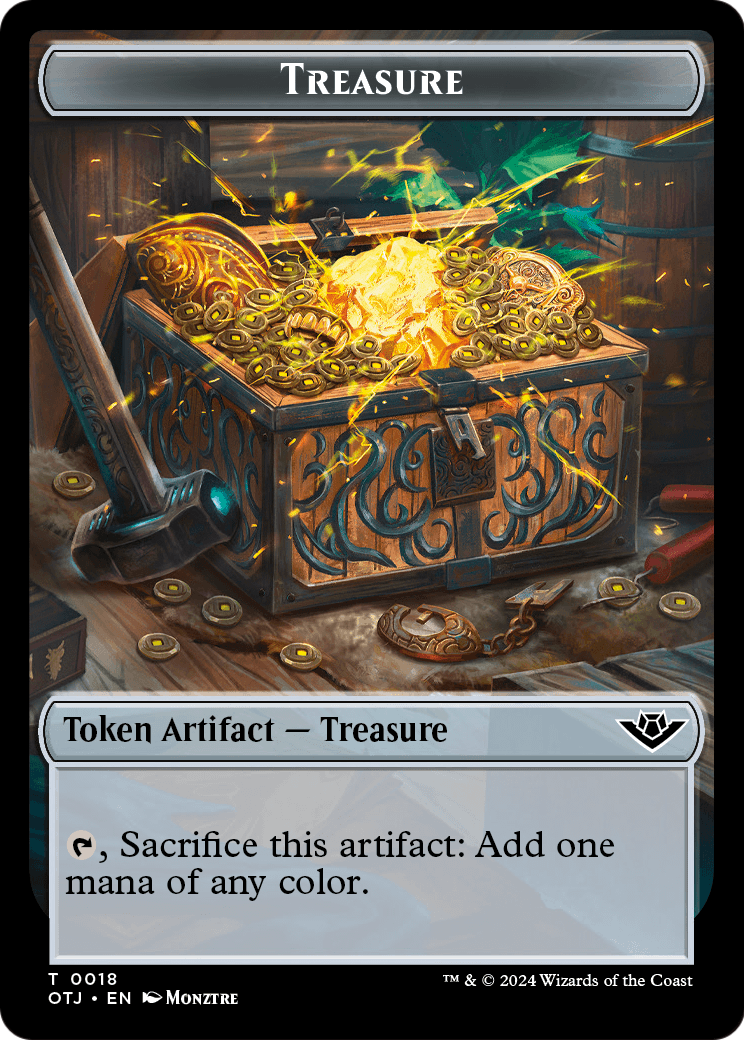 Treasure  [Outlaws of Thunder Junction Tokens]