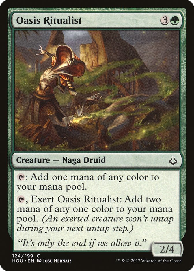 Oasis Ritualist [Hour of Devastation] Foil