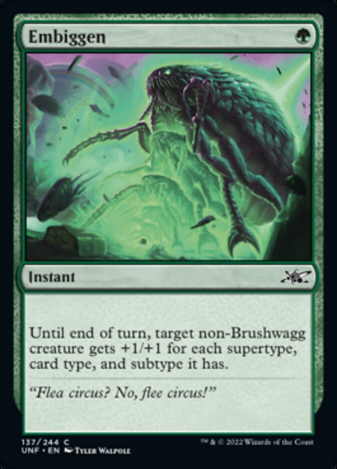 Embiggen [Unfinity] Foil