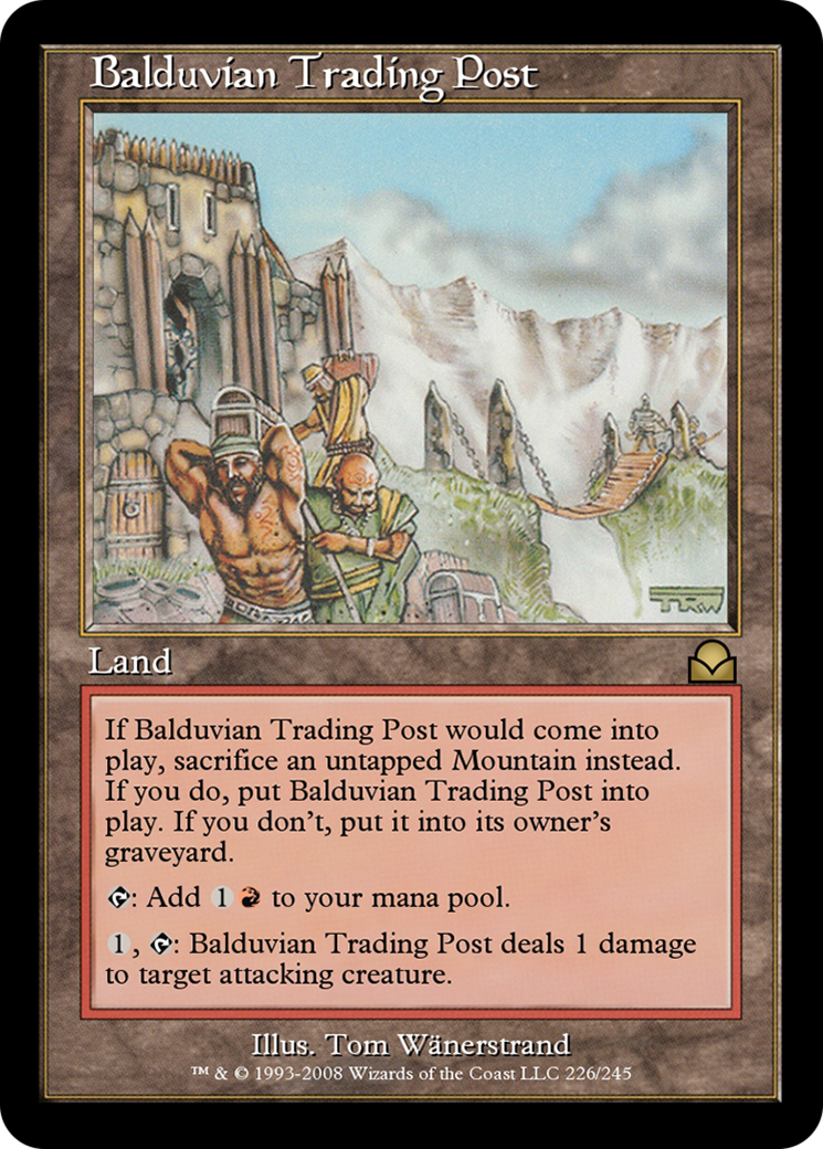 Balduvian Trading Post  [Masters Edition II]