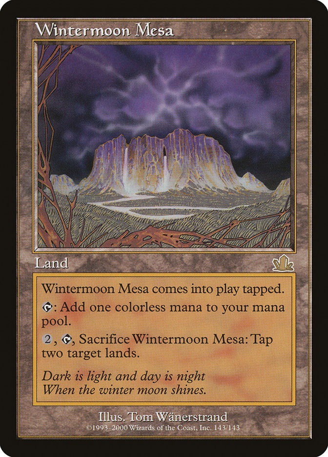 Wintermoon Mesa [Prophecy] Foil
