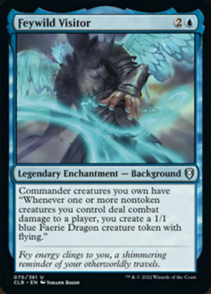 Feywild Visitor [Commander Legends: Battle for Baldur's Gate] Foil