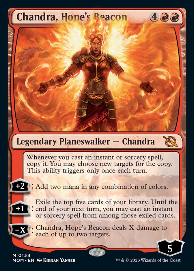 Chandra, Hope's Beacon [March of the Machine] Foil