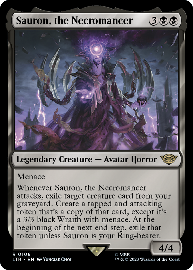 Sauron, the Necromancer [The Lord of the Rings: Tales of Middle-Earth] Foil