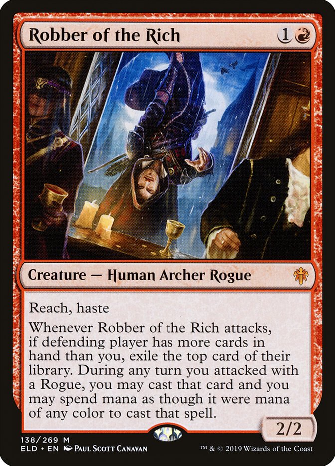 Robber of the Rich [Throne of Eldraine] Foil