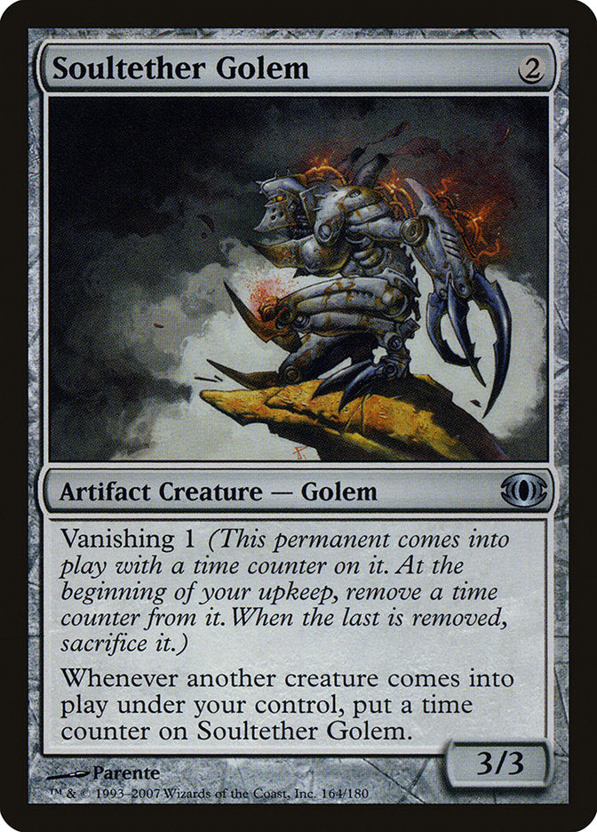 Soultether Golem [Future Sight] Foil