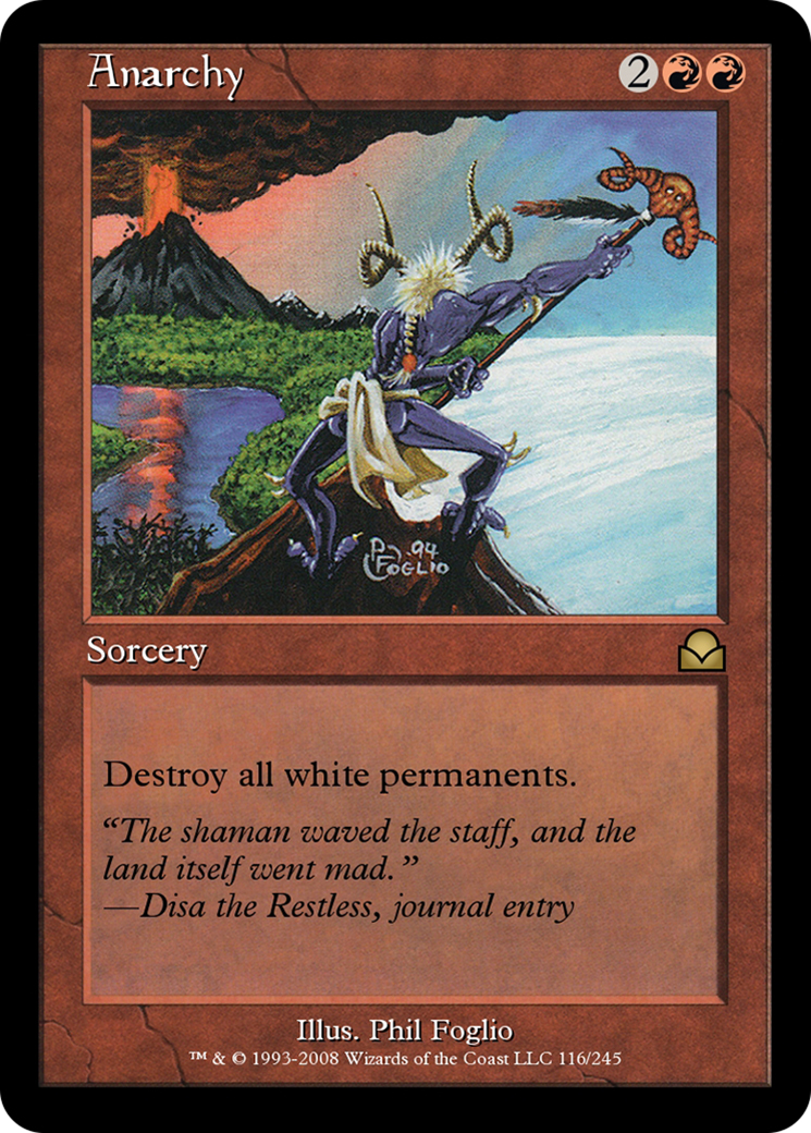 Anarchy  [Masters Edition II] Foil