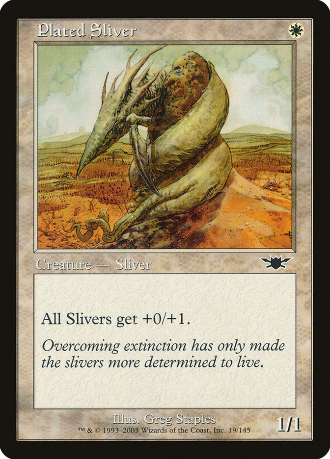 Plated Sliver [Legions] Foil