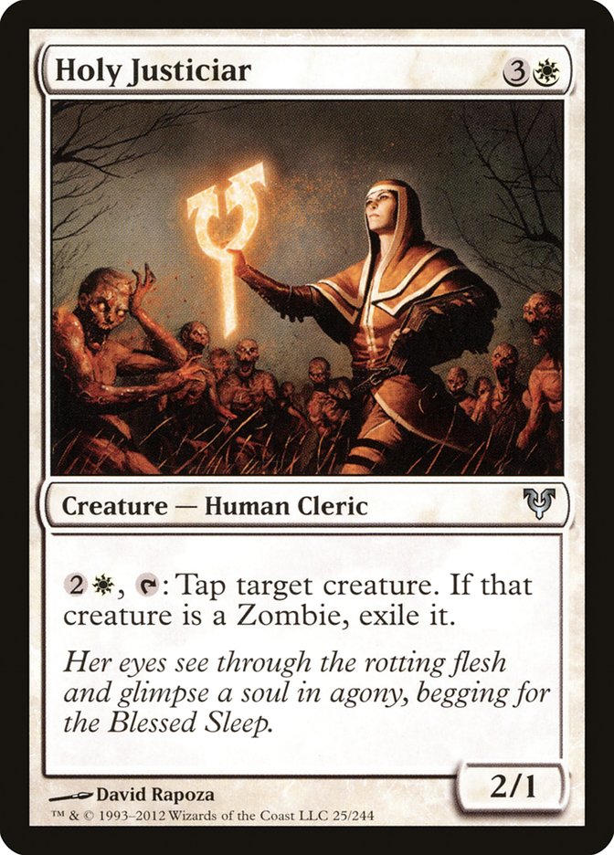 Holy Justiciar [Avacyn Restored] Foil
