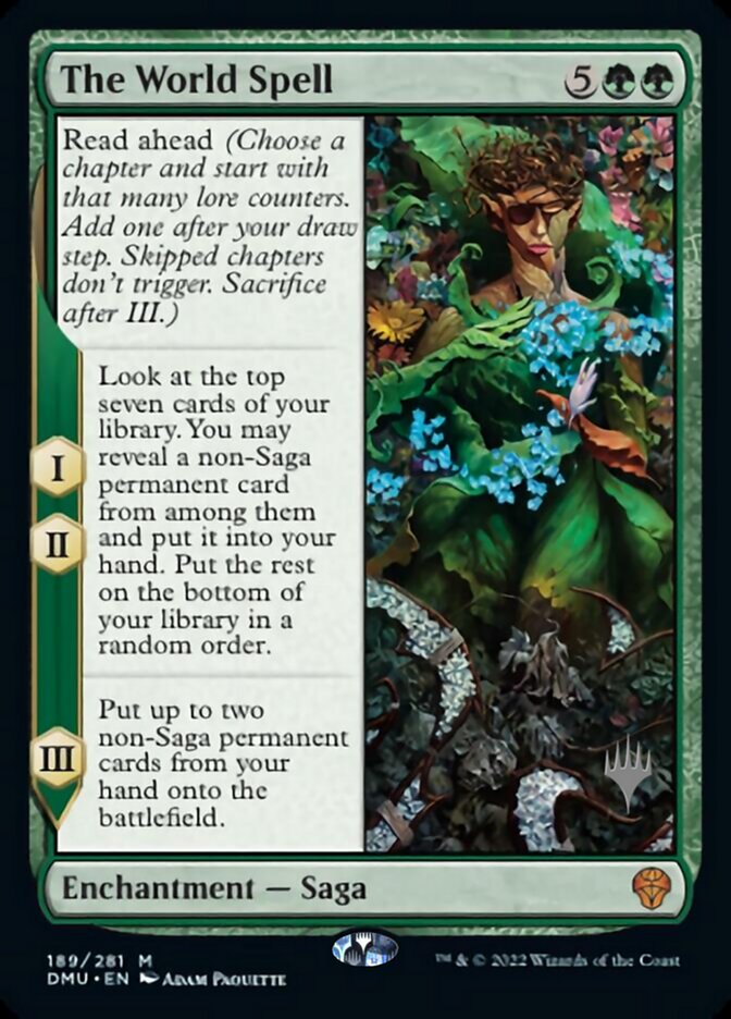 The World Spell (Promo Pack) [Dominaria United Promos] Foil