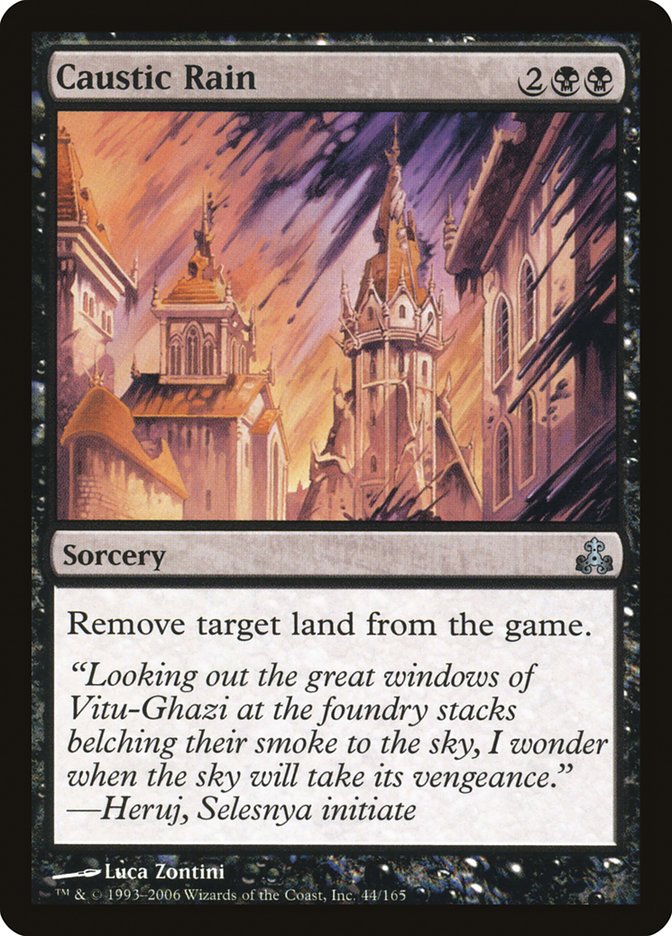 Caustic Rain [Guildpact] Foil
