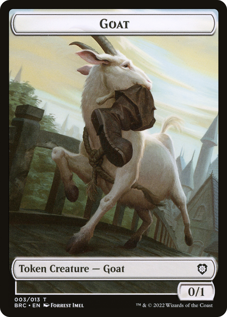Goat  [The Brothers' War Commander Tokens] Foil