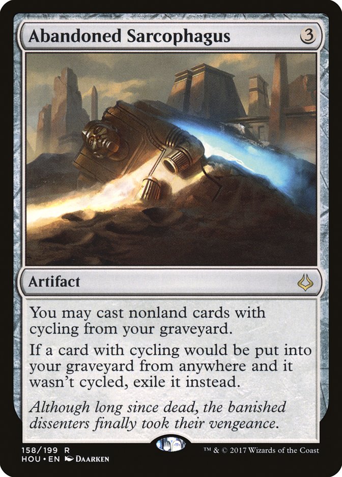 Abandoned Sarcophagus [Hour of Devastation] Foil