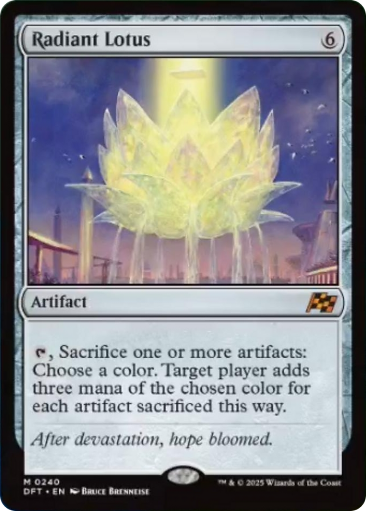 Radiant Lotus [Aetherdrift] Foil