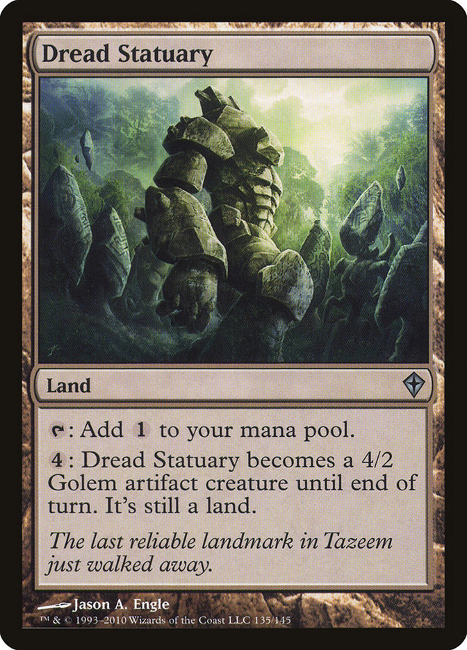 Dread Statuary [Worldwake] Foil