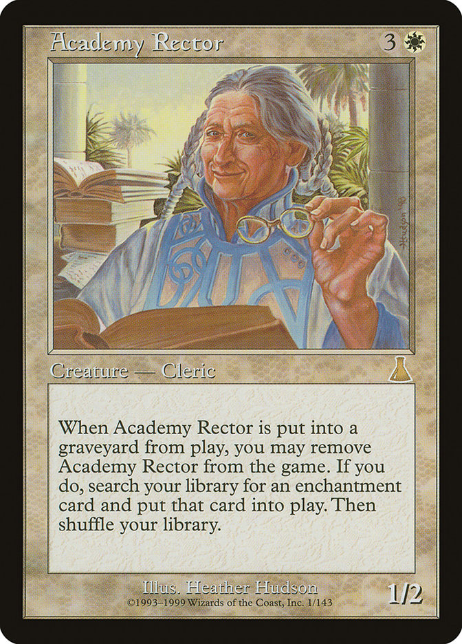 Academy Rector [Urza's Destiny] Foil