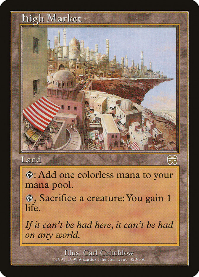 High Market [Mercadian Masques] Foil
