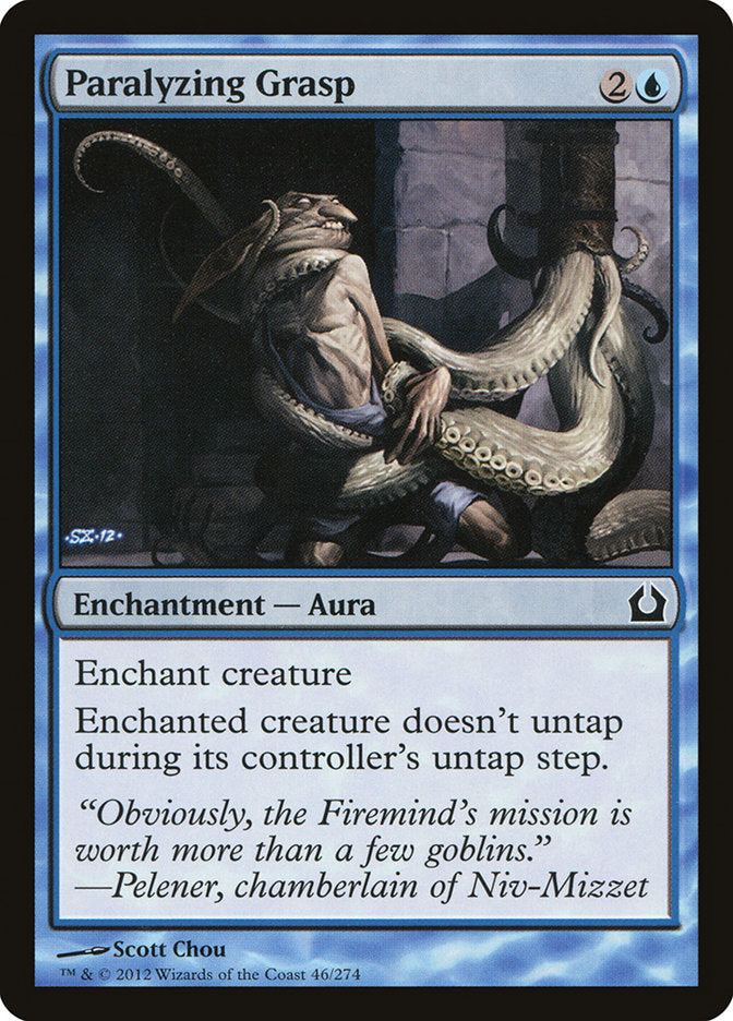 Paralyzing Grasp [Return to Ravnica] Foil