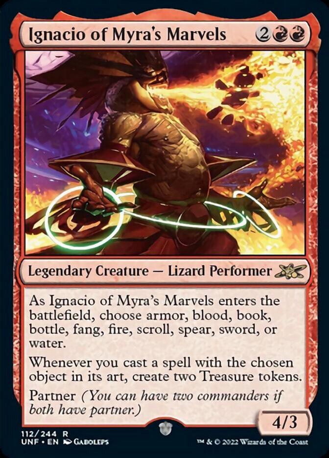 Ignacio of Myra's Marvels [Unfinity] Foil