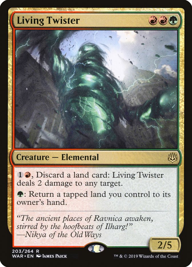 Living Twister [War of the Spark] Foil