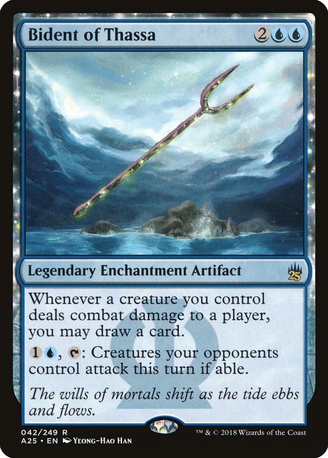 Bident of Thassa [Masters 25] Foil