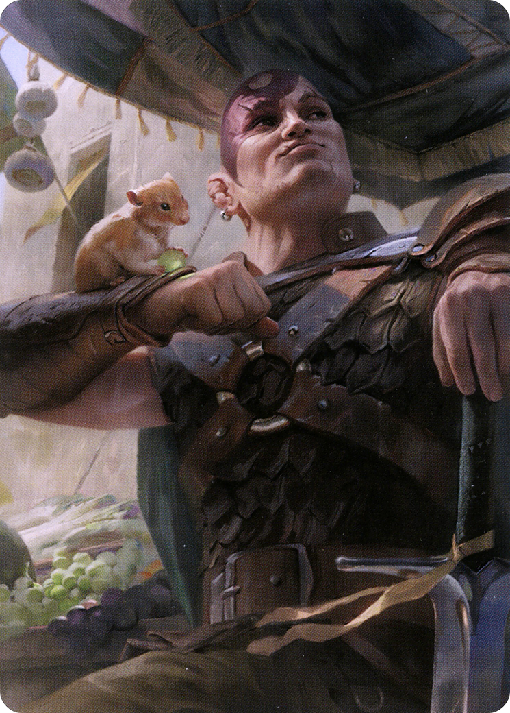 Minsc & Boo, Timeless Heroes // Minsc & Boo, Timeless Heroes  [Battle for Baldur's Gate Art Series] (Borderless) Foil
