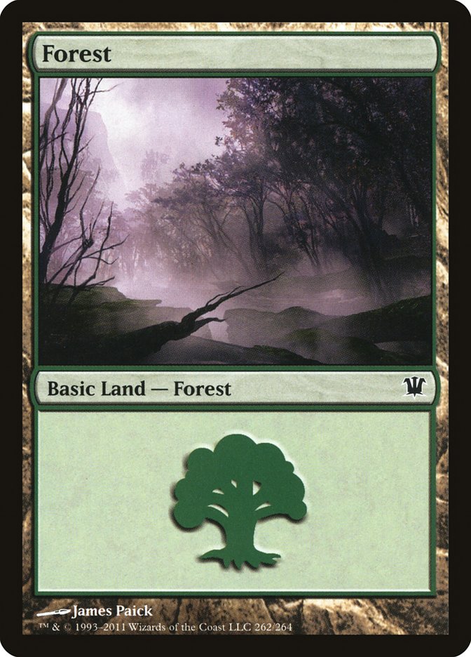 Forest (262) [Innistrad] Foil