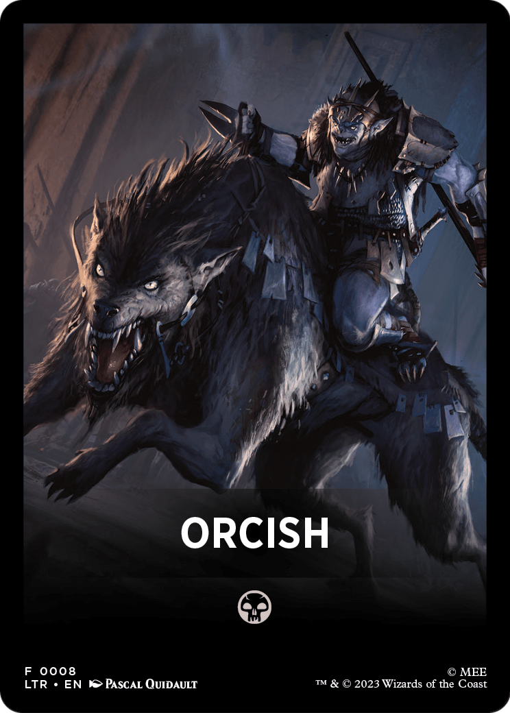 Orcish  [Tales of Middle-earth Front Cards]