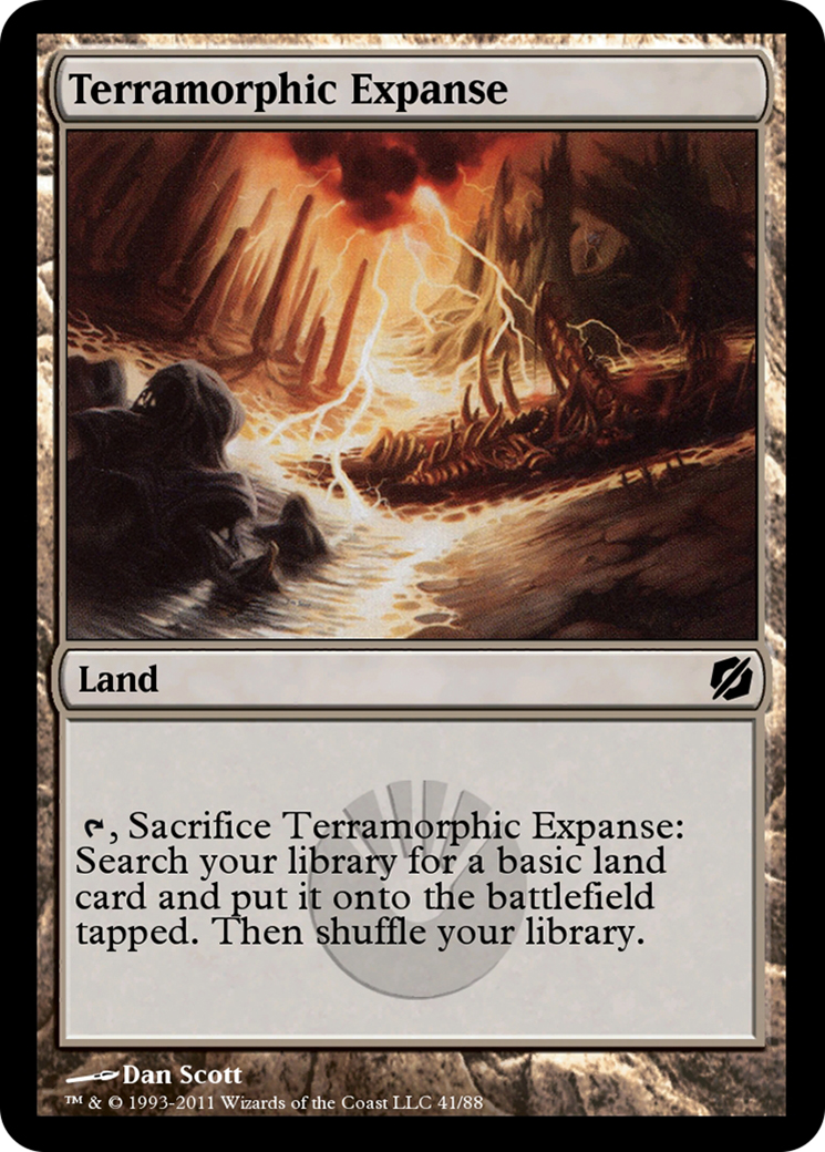 Terramorphic Expanse  [Duel Decks: Mirrodin Pure vs. New Phyrexia]