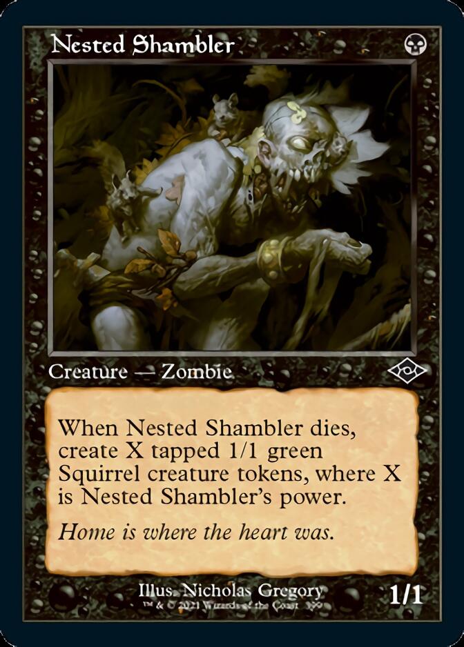 Nested Shambler (Retro) [Modern Horizons 2] Foil