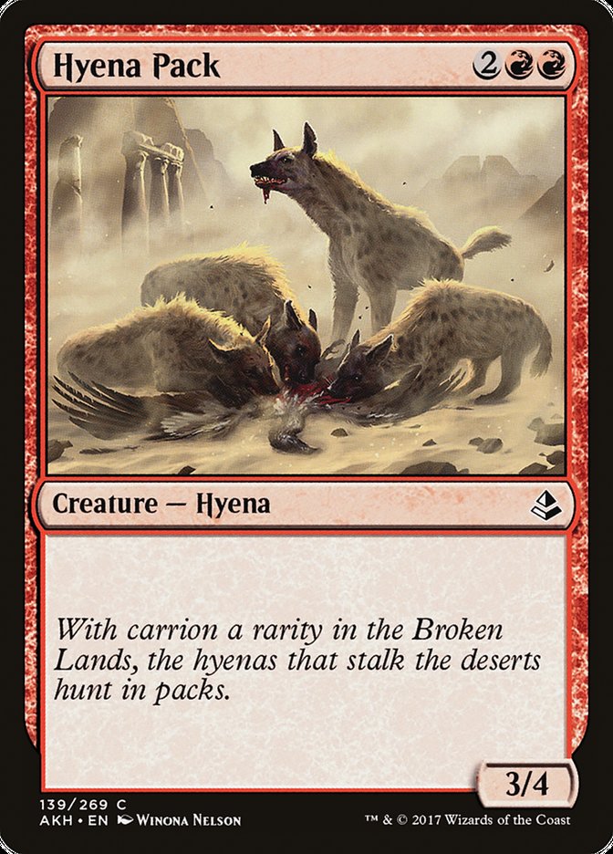 Hyena Pack [Amonkhet] Foil