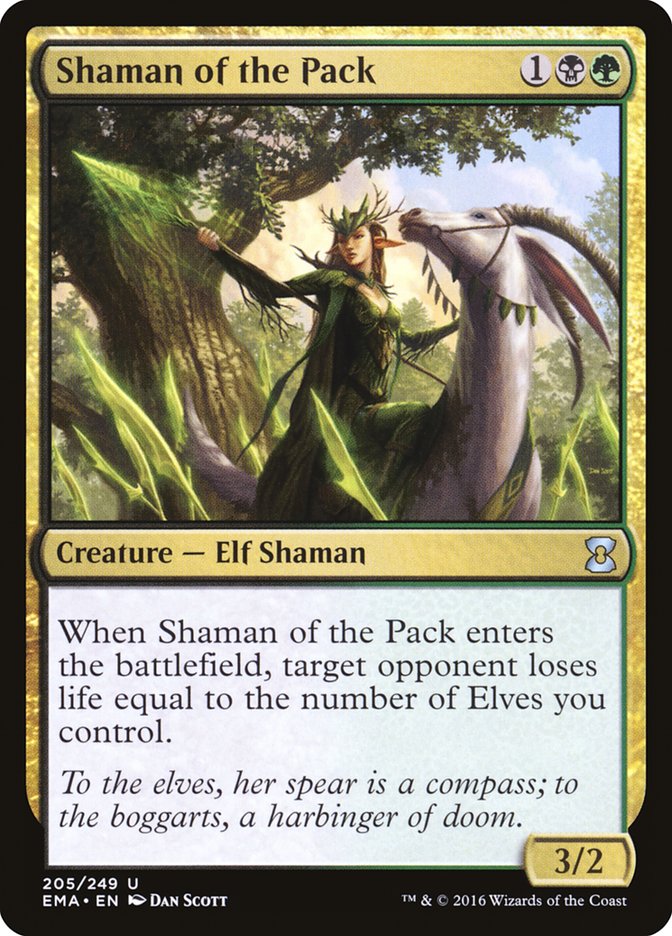 Shaman of the Pack [Eternal Masters] Foil