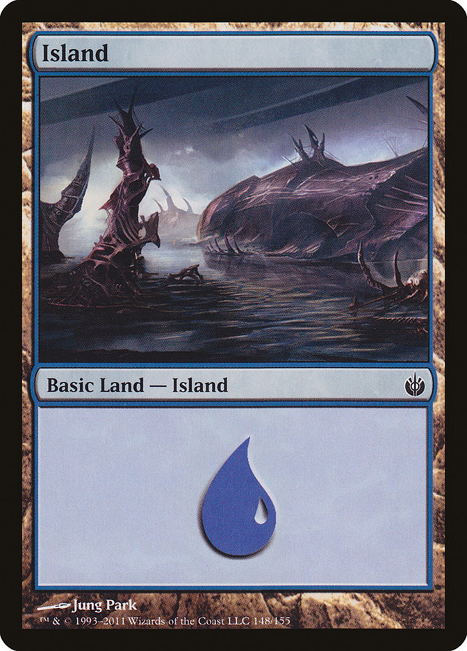 Island (148) [Mirrodin Besieged] Foil