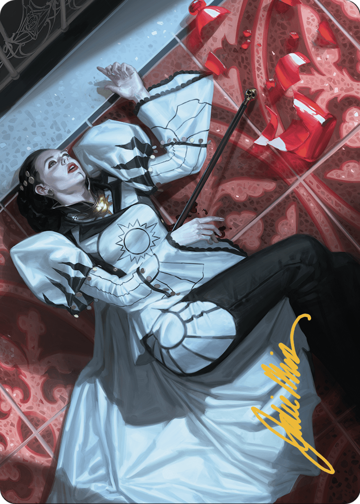 Deadly Complication // Deadly Complication  [Murders at Karlov Manor Art Series] (Borderless) Foil