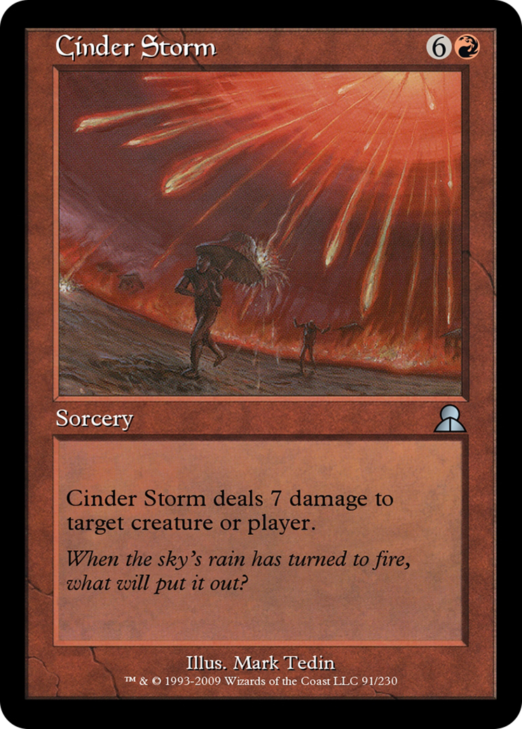 Cinder Storm  [Masters Edition III] Foil