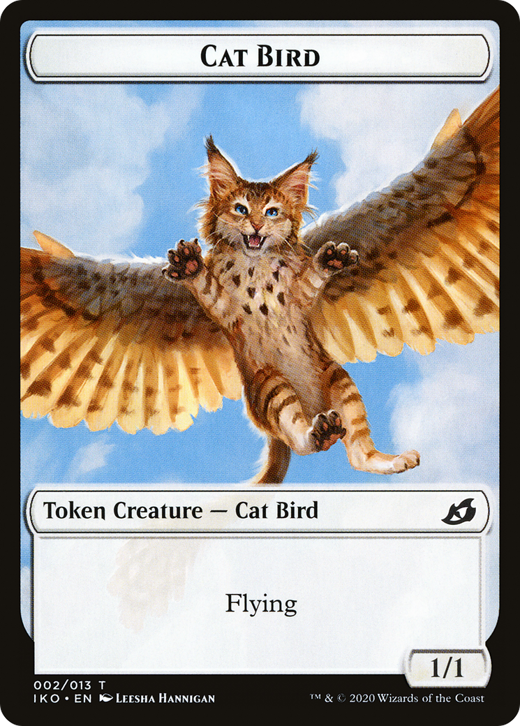 Cat Bird  [Ikoria: Lair of Behemoths Tokens] Foil