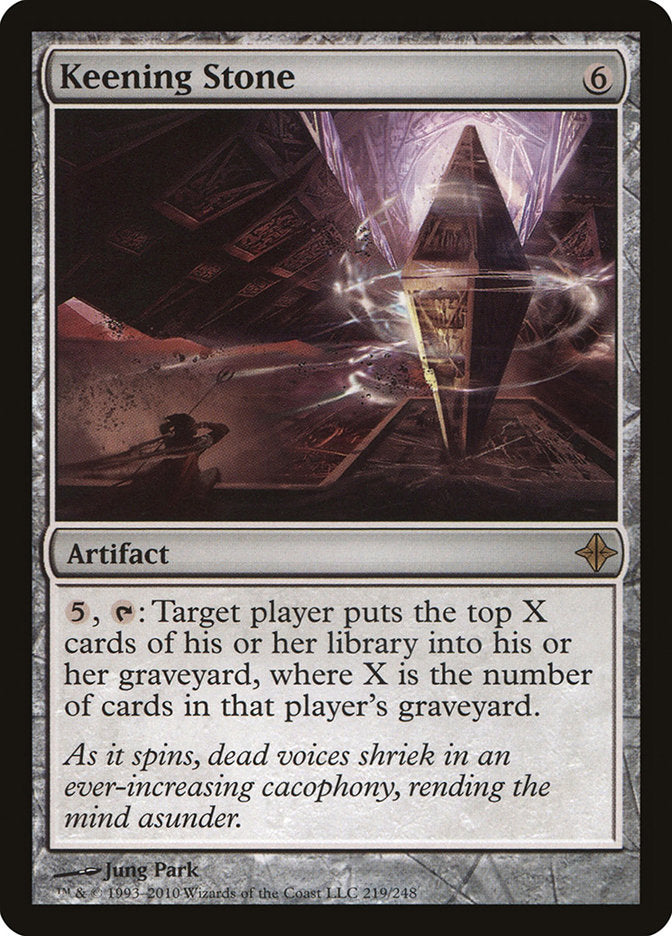 Keening Stone [Rise of the Eldrazi] Foil