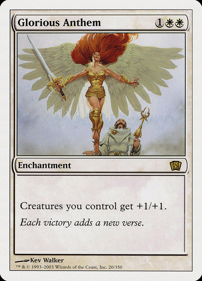 Glorious Anthem [Eighth Edition] Foil