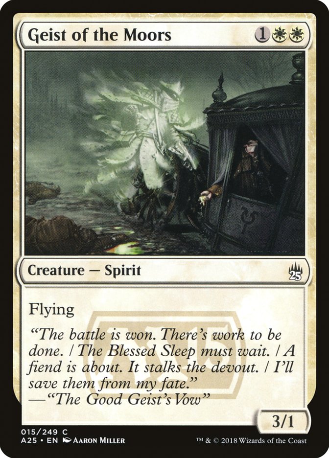 Geist of the Moors [Masters 25] Foil