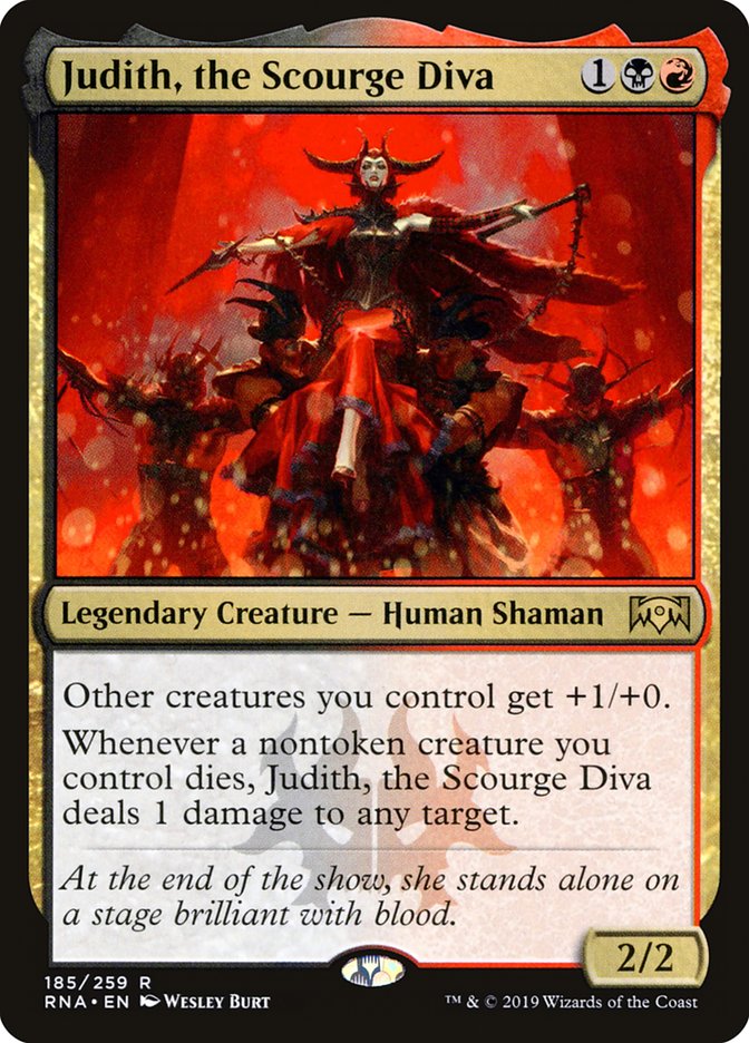 Judith, the Scourge Diva [Ravnica Allegiance] Foil