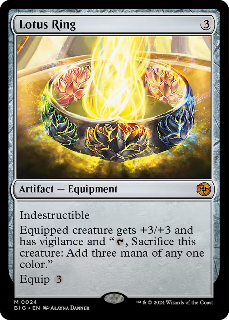 Lotus Ring [Outlaws of Thunder Junction: The Big Score] Foil