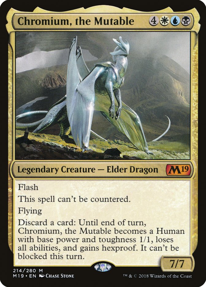 Chromium, the Mutable [Core Set 2019] Foil