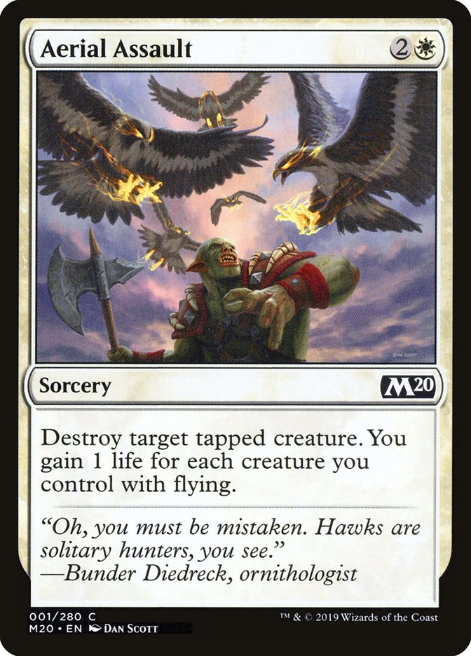 Aerial Assault [Core Set 2020] Foil